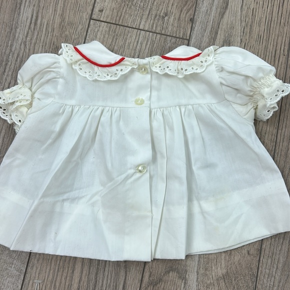 Set of 2 Vintage Baby’s First Christ Christmas dresses newborn 0-3 - Picture 9 of 9
